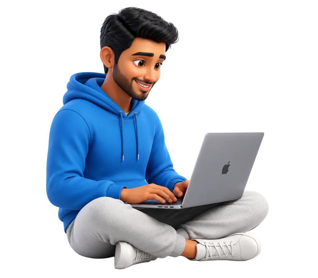 Recruiter reviewing candidates on a laptop