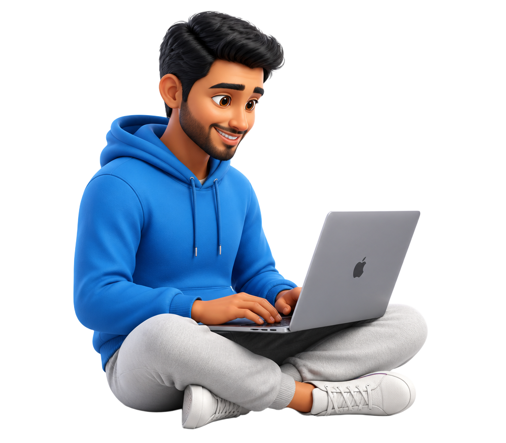 Recruiter reviewing candidates on a laptop